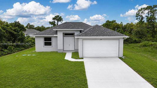 New construction Single-Family house 306 Lenz Ave S, Lehigh Acres, FL 33974 - image