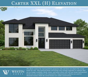 New construction Single-Family house 4718 N Star Trl, Richmond, TX 77469 plan The Carter XXL - image