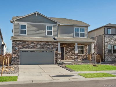 New construction Single-Family house 6164 Hourglass Dr, Brighton, CO 80601 The Waterton- photo 0 0