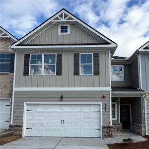 New construction Townhouse house 406 Lanier Cir, Woodstock, GA 30189 plan The Essex - image