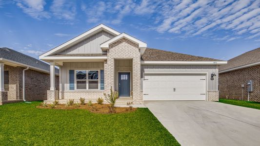 New construction Single-Family house 207 Foxtrail Run, Freeport, FL 32439 plan The Beau - image