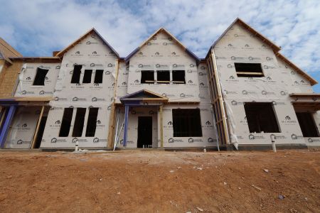 New construction Townhouse house 2475 Englemann Dr, New Hill, NC 27562 Hazelnut- photo 17 17