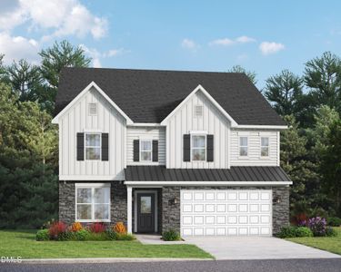 New construction Single-Family house 7252 Blue Run Ln, Raleigh, NC 27604 - image