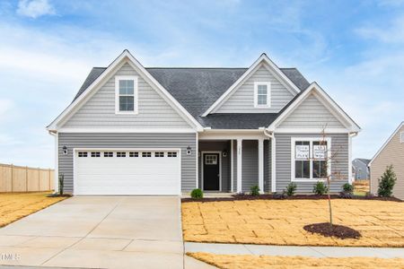 New construction Single-Family house 420 Oak Park Boulevard, Youngsville, NC 27596 - photo 0