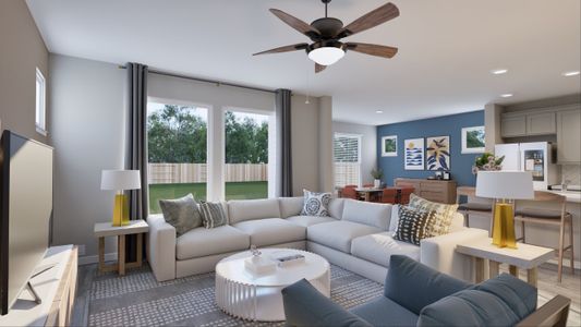 New construction Single-Family house 364 Stone Placa Trl, Brookshire, TX 77423 plan Wimberly - image 16