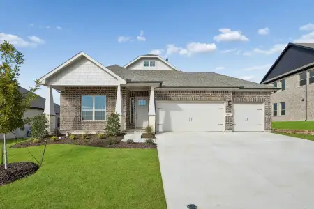 New construction Single-Family house 9505 Armida Pl, Fort Worth, TX 76179 plan Brookstone II - image