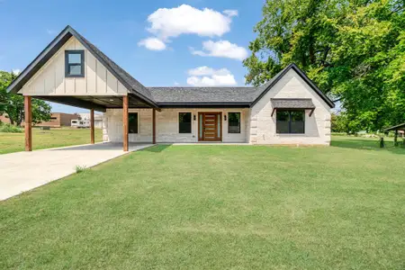 New construction Single-Family house 306 Sunset, Roxton, TX 75477 - image