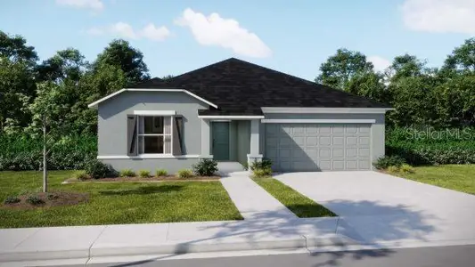 New construction Single-Family house 39 Poplar Dr, Palm Coast, FL 32164 plan The Memphis - image