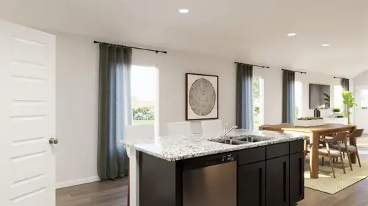 New construction Single-Family house 2202 Thorpe Grove Ct, Houston, TX 77090 plan The Wildflower - image