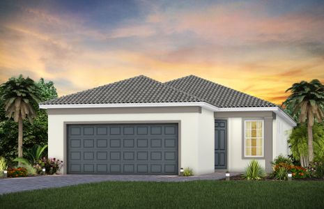 New construction Single-Family house 7148 Chapel Creek Ln, North Fort Myers, FL 33917 plan Contour - image