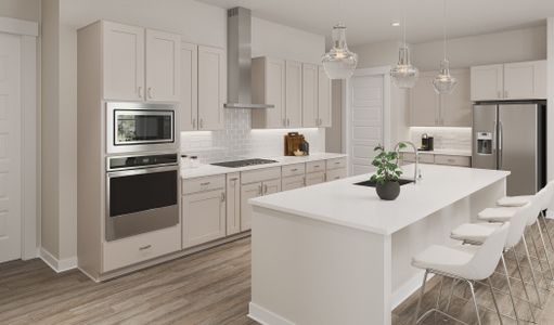 Virtually Staged Kitchen