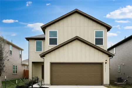 New construction Single-Family house 14221 Matterod Dr, Del Valle, TX 78617 plan Kestrel - image