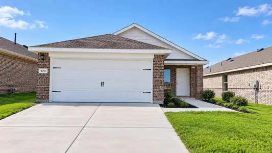 New construction Single-Family house 174 Davis Ln, Newark, TX 76071 plan Amber - image