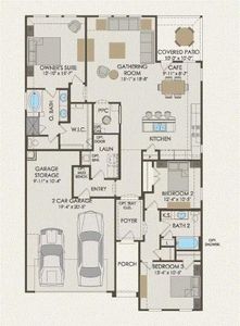 Pulte Homes, Arlington floor plan