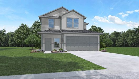 New construction Single-Family house 14204 Northern Pintail Ct, Splendora, TX 77372 Hanna- photo 0