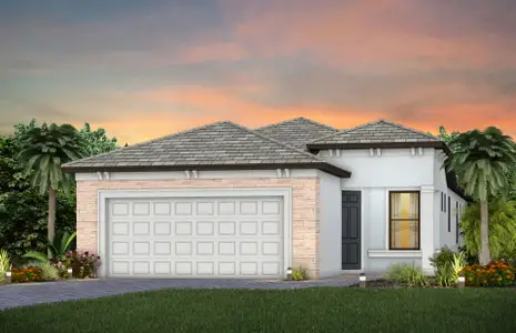 New construction Single-Family house 1884 Pepper Grass Dr, North Port, FL 34289 plan Contour - image