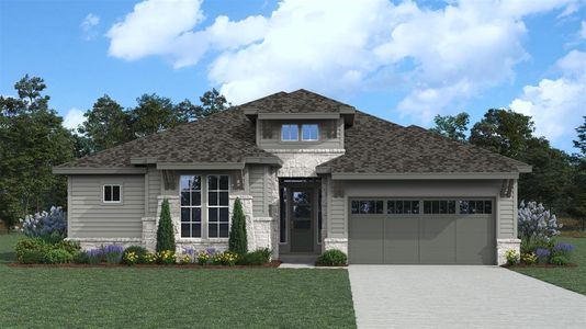 New construction Single-Family house 32506 Ebony Jewelwing Ct, Fulshear, TX 77441 Teramo- photo 0 0