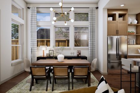 New construction Single-Family house 6205 Whitebrush Pl, Fort Worth, TX 76123 plan The Violet - image 9