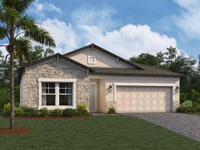 New construction Single-Family house 11855 Hilltop Farms Drive, Dade City, FL 33525 - photo 0