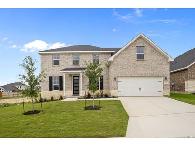 New construction Single-Family house 127 Highland Park, Castroville, TX 78009 plan The Danbury H - image