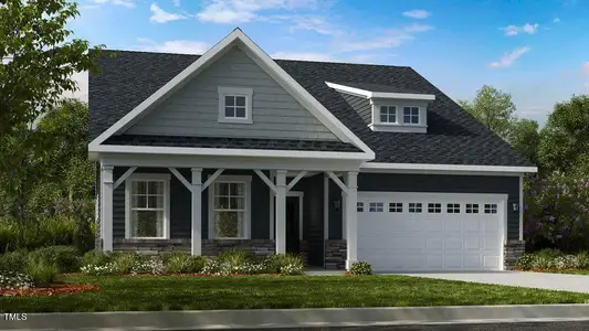New construction Single-Family house 1124 Sun Springs Rd, Wake Forest, NC 27587 plan Newport - image
