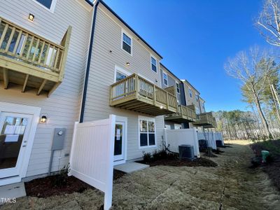 New construction Townhouse house 2107 Lambert Rd, Cary, NC 27519 Buckingham- photo 46 46