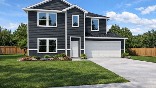 New construction Single-Family house 247 Golden Eagle Blvd, New Waverly, TX 77358 plan Rosemont - image