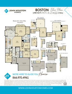 New construction Single-Family house 1868 Vista Wy, Waxahachie, TX 75165 plan Boston - image