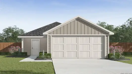 New construction Single-Family house 1003 Calle Altea Rd, San Antonio, TX 78221 plan The Atlanta - image