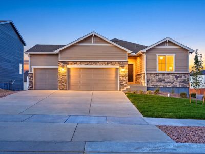 New construction Single-Family house 10803 Rolling Ranch Dr, Peyton, CO 80831 plan The Red Feather - image