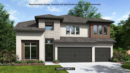 New construction Single-Family house 108 Krueger Wy, Cibolo, TX 78108 plan 3330M - image