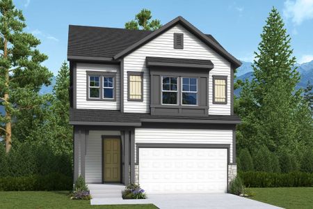 New construction Single-Family house 8970 Frolic Vw, Colorado Springs, CO 80924 plan The Kaminsky - image