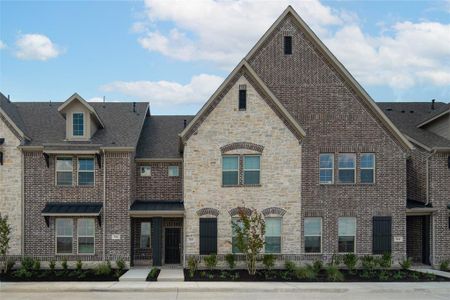 New construction Townhouse house 360 Greenhouse Dr, Plano, TX 75074 plan Seacrest - image
