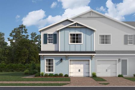New construction Townhouse house 6100 Fellow Wagon Wy, Orlando, FL 32822 - image