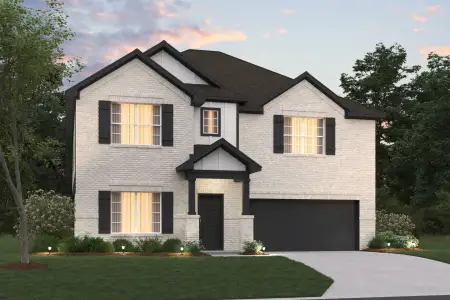 New construction Single-Family house 13923 Hillier Run Dr, Santa Fe, TX 77510 plan Columbus - image