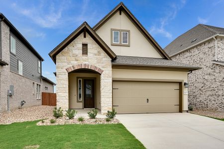 New construction Single-Family house 1409 S Brook Dr, Leander, TX 78641 plan The Bingham - image