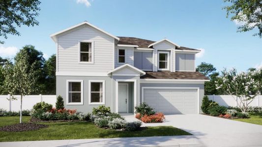 New construction Single-Family house 434 Marion Lp, Haines City, FL 33844 Cape- photo 0