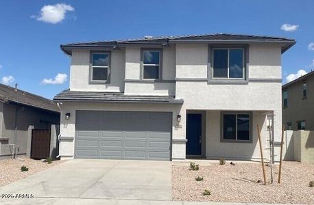 New construction Single-Family house 7244 E Hackamore Ln, San Tan Valley, AZ 85143 Aspen- photo 0