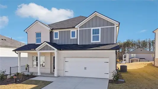 New construction Single-Family house 391 Tallulah Ln, Grayson, GA 30017 plan Johnson - image