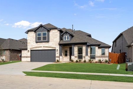 New construction Single-Family house 1008 Stonehaven Dr, Justin, TX 76247 plan Carolina IV - image