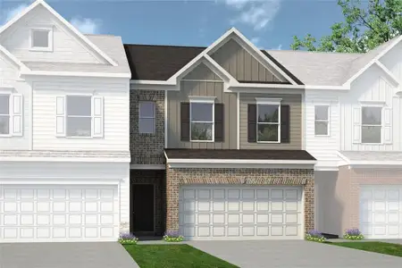 New construction Townhouse house 32 Jacobs Farm, Unit 14, Lawrenceville, GA 30045 - image