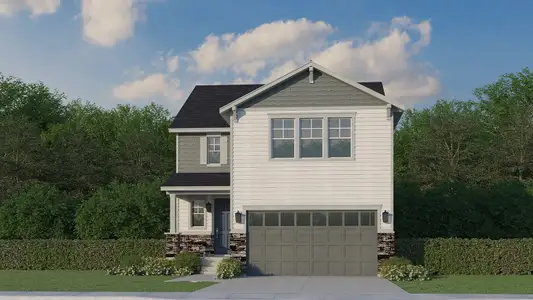 New construction Single-Family house 7887 School House Dr, Colorado Springs, CO 80908 plan C304 - image