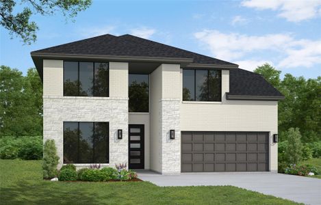 New construction Single-Family house 5607 Sandcastle Ridge Dr, Katy, TX 77493 plan The Maxwell II - image