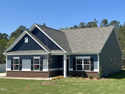 New construction Single-Family house 95 Knoll Wy, Sanford, NC 27332 The Telfair- photo 0