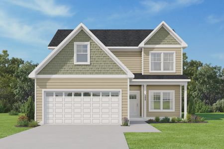 New construction Single-Family house 1125 Scarlet Oak Rd, Spring Hope, NC 27882 plan Harper - image