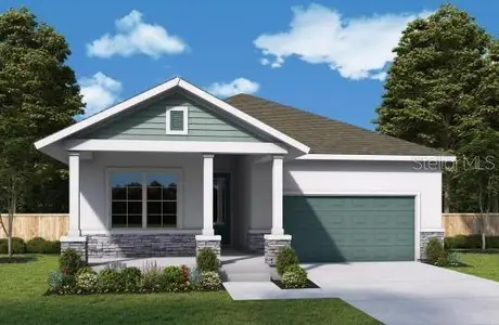 New construction Single-Family house 11858 Richmond Trl, Parrish, FL 34219 plan The Crestview - image