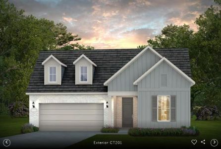 New construction Single-Family house 117 Centerfire Ln, Georgetown, TX 78633 plan Prestige - image