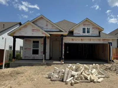 New construction Single-Family house 821 Sage Thrasher Cir, Dripping Springs, TX 78620 plan Troy  - image