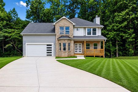 New construction Single-Family house 3851 Twin Ridge Ln, Ellenwood, GA 30294 - image