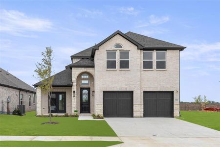 New construction Single-Family house 2012 Valencia Drive, Little Elm, TX 75068 Caroline 2F- photo 0